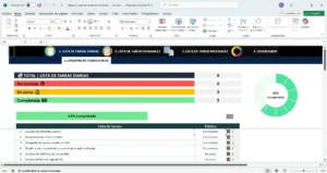 Descargar plantilla Excel para listas de tareas eficientes