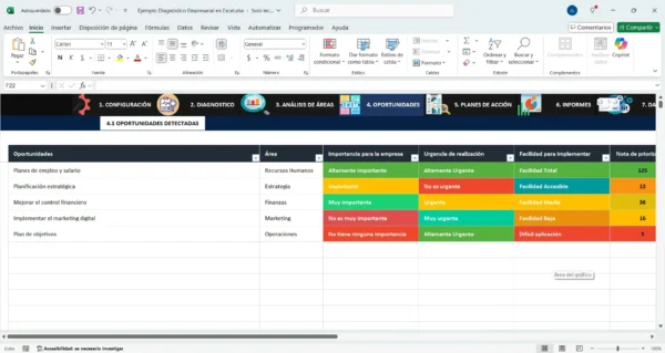 Análisis financiero y empresarial en Excel