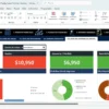Dashboard de presupuesto y gastos en Excel