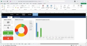 Objetivos SMART en Excel para planificar metas claras