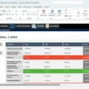 Documento de plan financiero creado en Excel