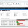 Modelo de Plantilla Administración de proyectos Excel