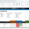 Modelo de gestión de proyectos en Excel