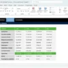 Plantilla para análisis de proyectos en Excel