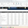 Resumen de patrimonio neto y liquidez en formato Excel