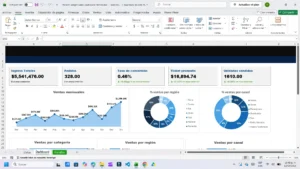 Plantilla Dashboard de Ventas en Excel Descarga Gratuita Plantilla Dashboard de Ventas en Excel Descarga Gratuita